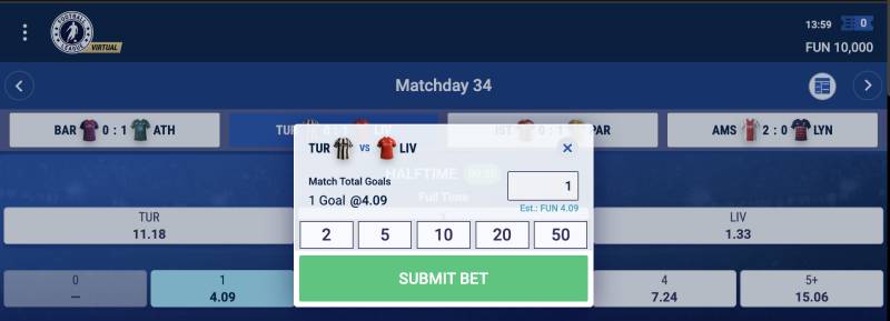 Bí Quyết Cá Độ Bóng Đá Ảo - Cách Chơi Thông Minh Và Hiệu Quả 5 Rải thảm cược nhiều trận đấu